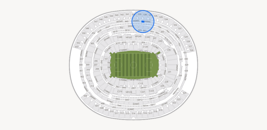 SoFi Stadium Seating Chart