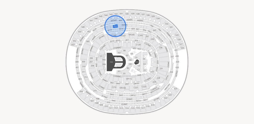 SoFi Stadium Seating Chart