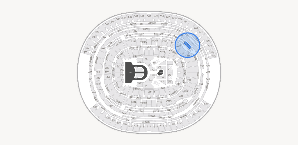 SoFi Stadium Seating Chart