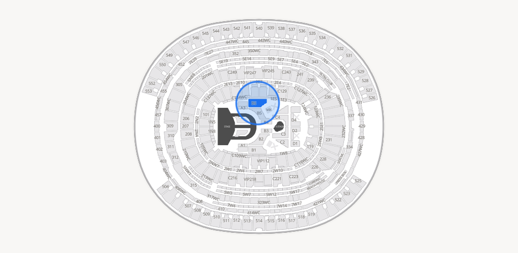 SoFi Stadium Seating Chart