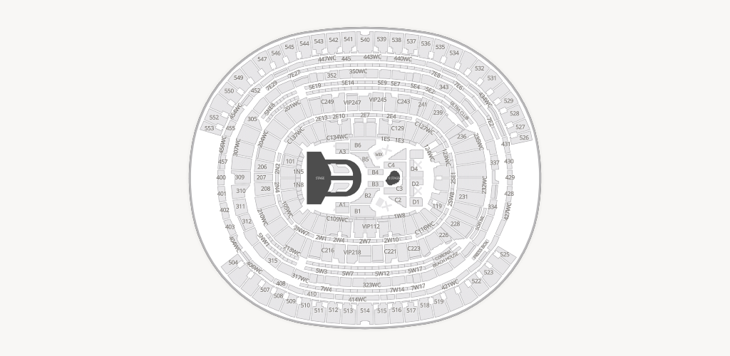 SoFi Stadium Seating Chart
