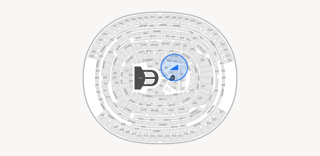SoFi Stadium Seating Chart
