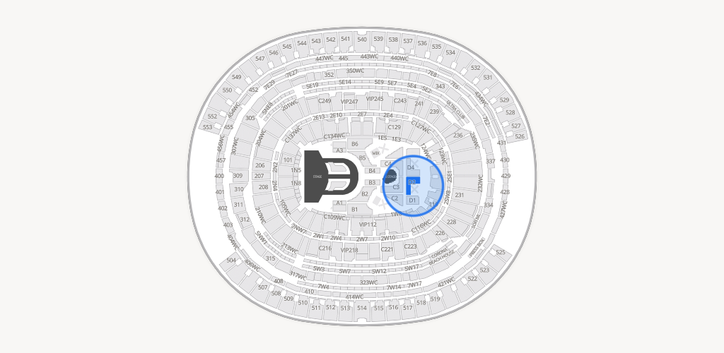 SoFi Stadium Seating Chart