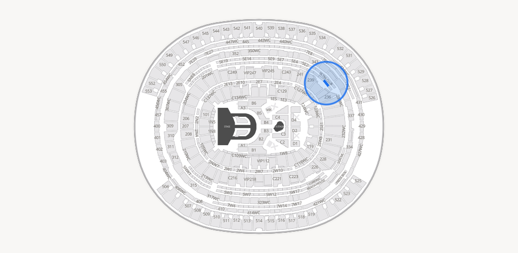 SoFi Stadium Seating Chart