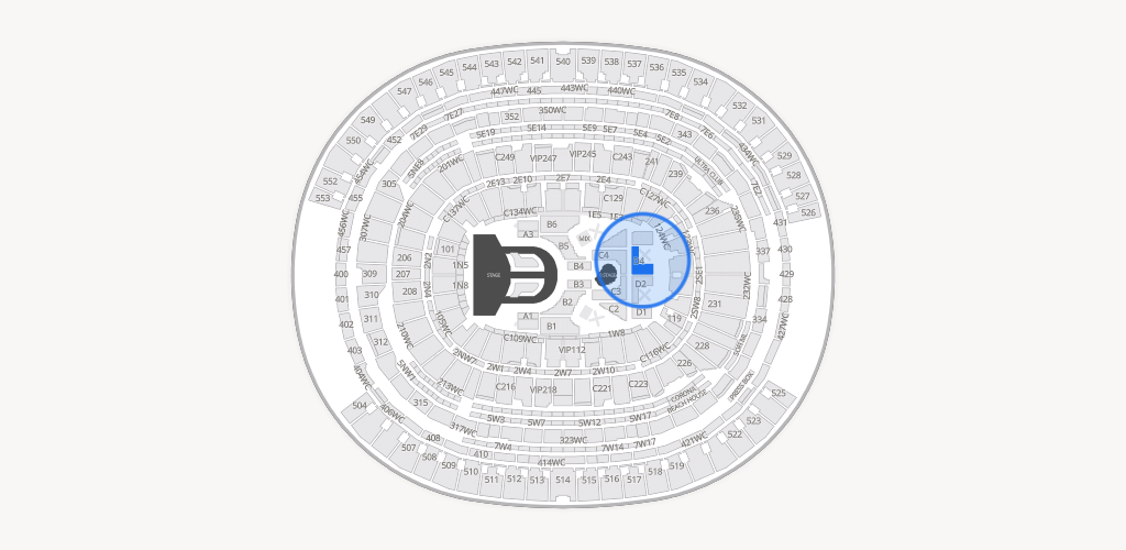 SoFi Stadium Seating Chart