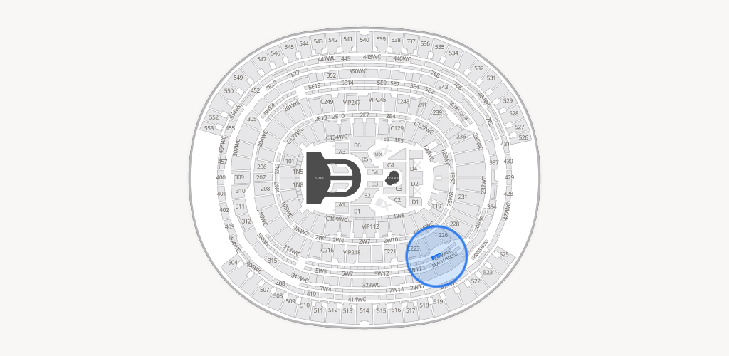SoFi Stadium Seating Chart