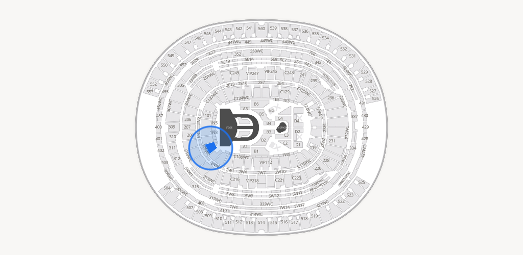 SoFi Stadium Seating Chart