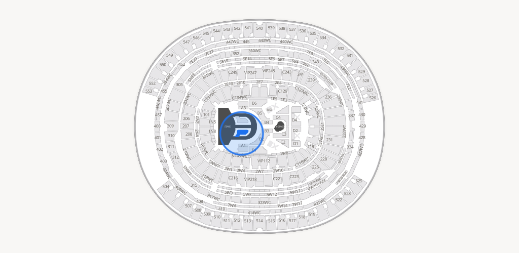 SoFi Stadium Seating Chart