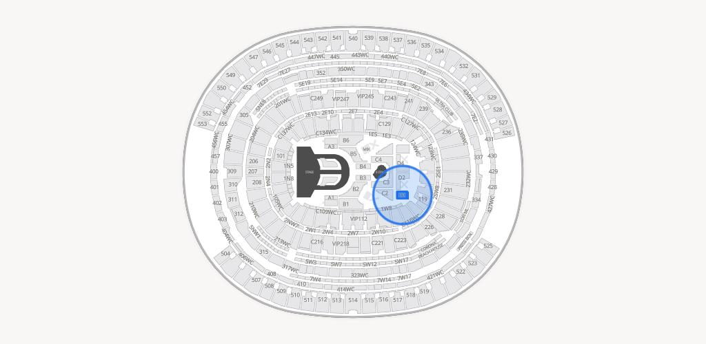 SoFi Stadium Seating Chart