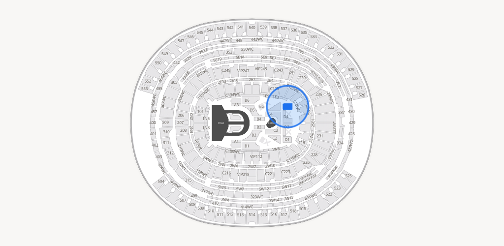 SoFi Stadium Seating Chart