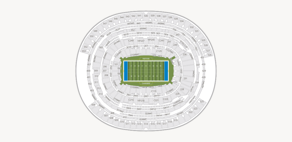 SoFi Stadium Seating Chart