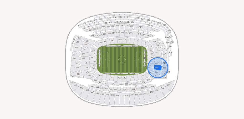 Soldier Field Seating Chart