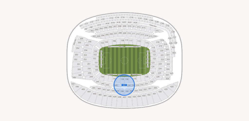Soldier Field Seating Chart