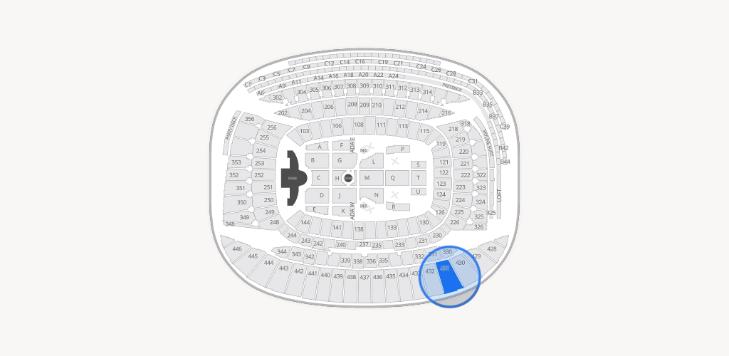 Soldier Field Seating Chart