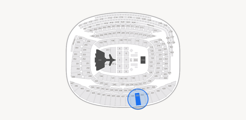 Soldier Field Seating Chart