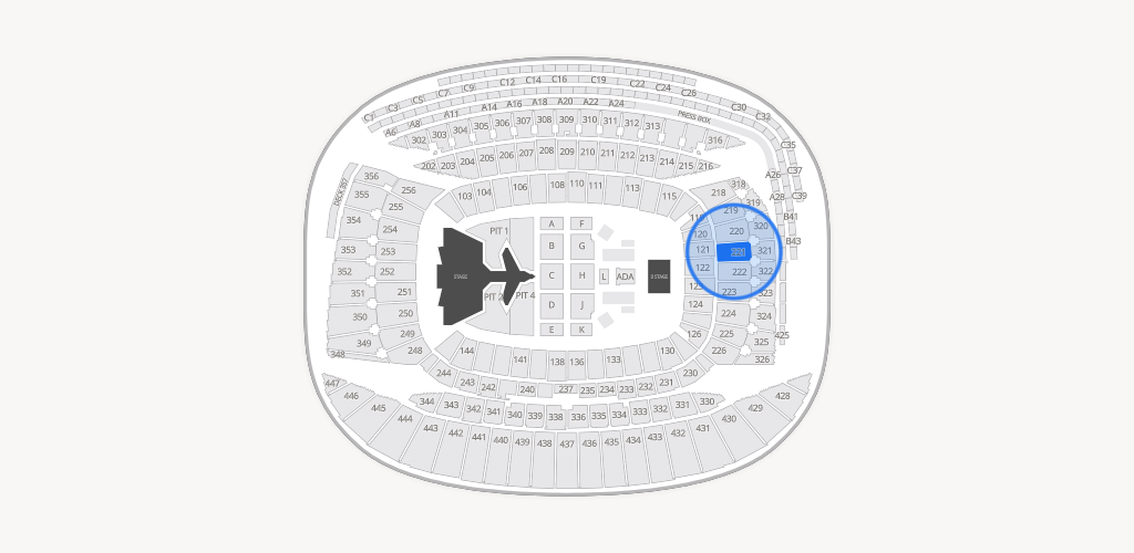 Soldier Field Seating Chart