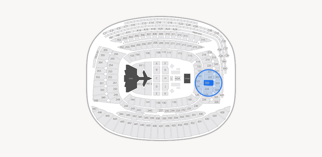 Soldier Field Seating Chart