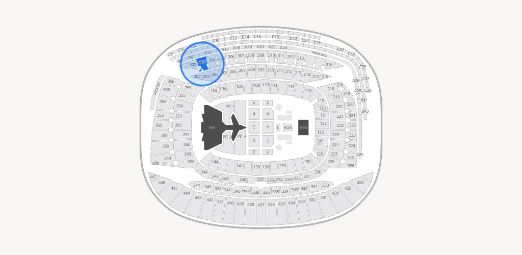 Soldier Field Seating Chart