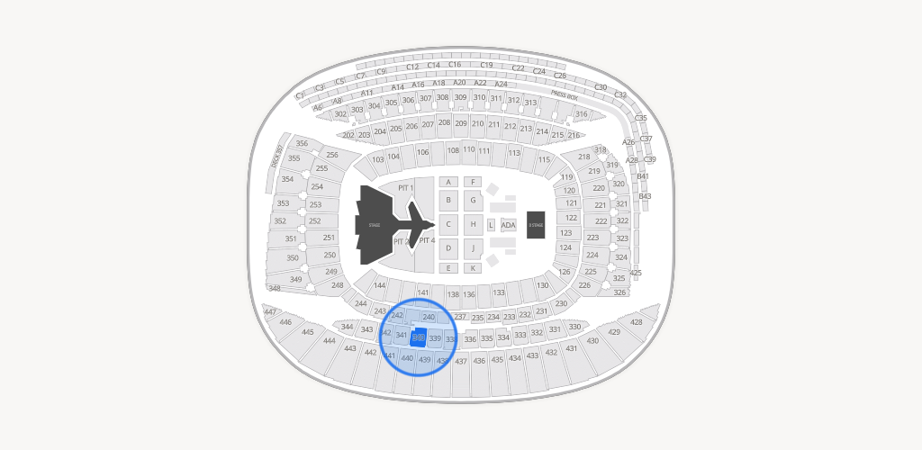 Soldier Field Seating Chart