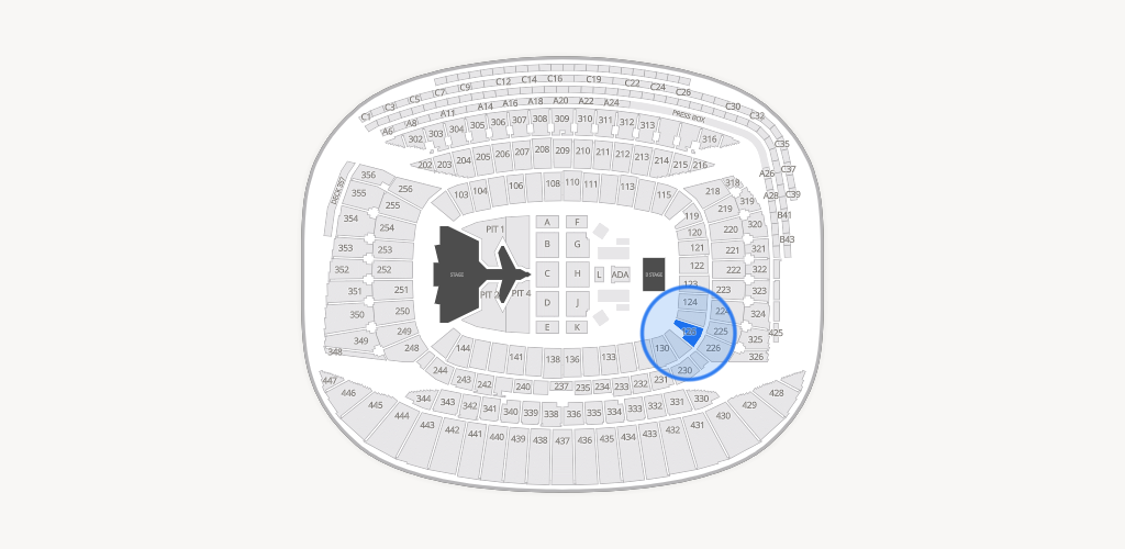 Soldier Field Seating Chart