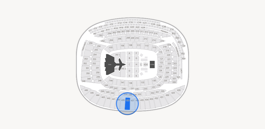 Soldier Field Seating Chart