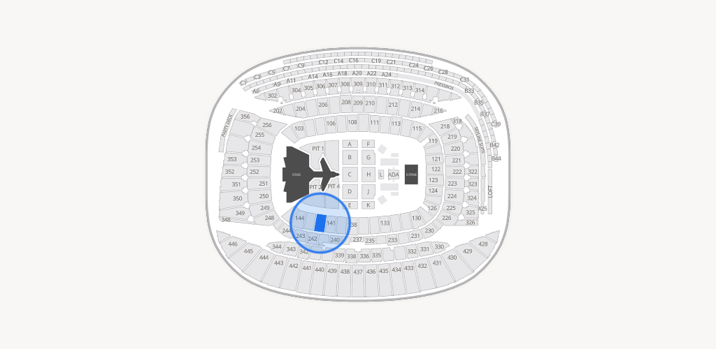 Soldier Field Seating Chart