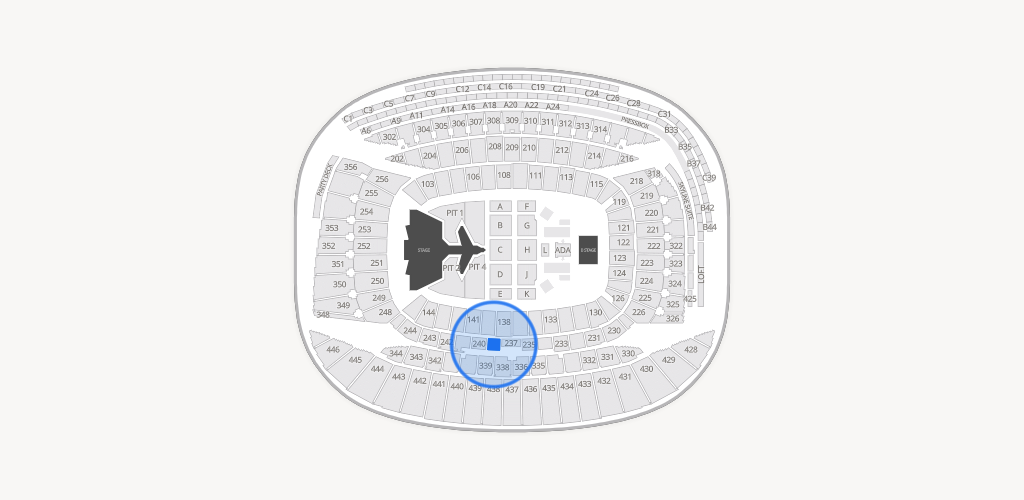Soldier Field Seating Chart