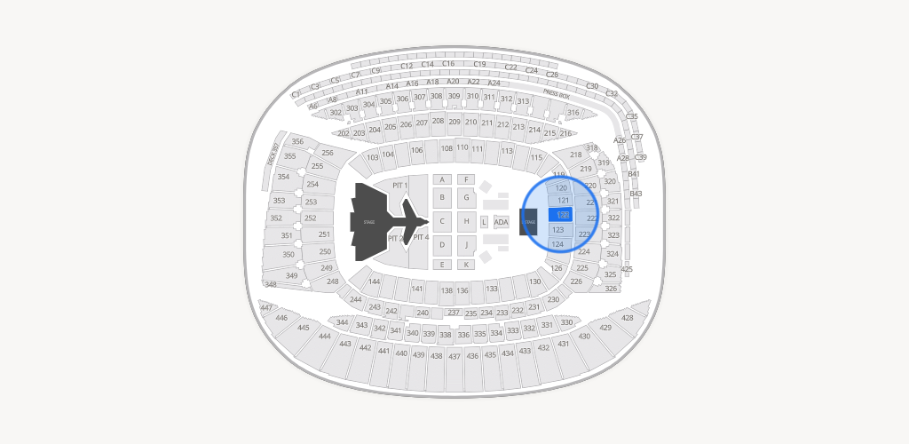 Soldier Field Seating Chart