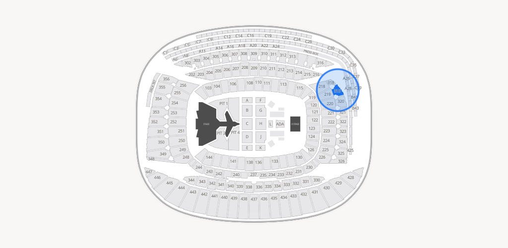 Soldier Field Seating Chart