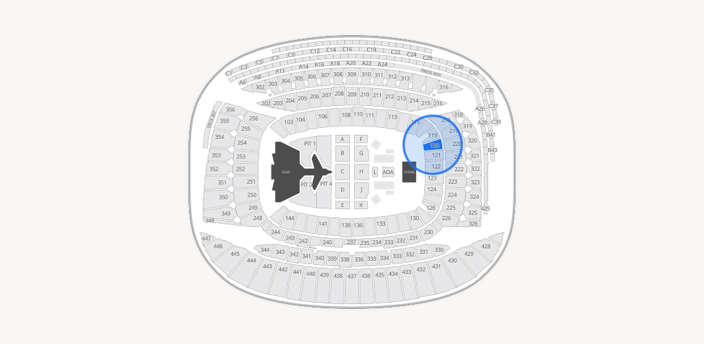 Soldier Field Seating Chart