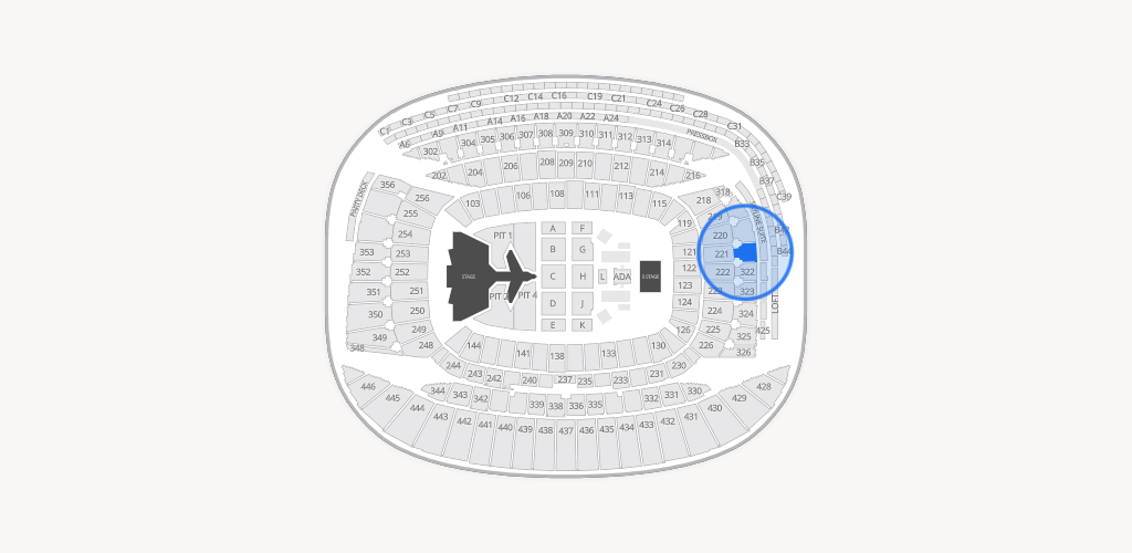 Soldier Field Seating Chart
