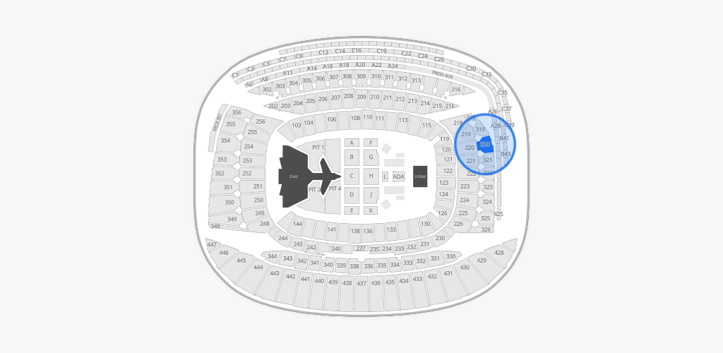Soldier Field Seating Chart