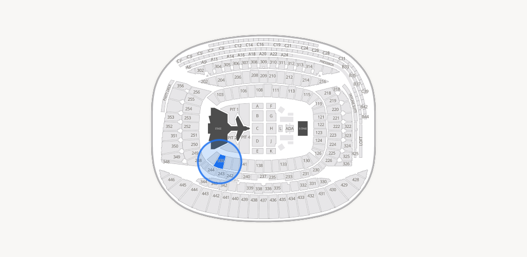 Soldier Field Seating Chart