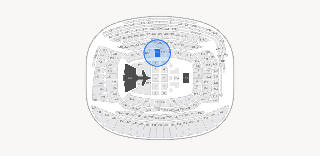 Soldier Field Seating Chart
