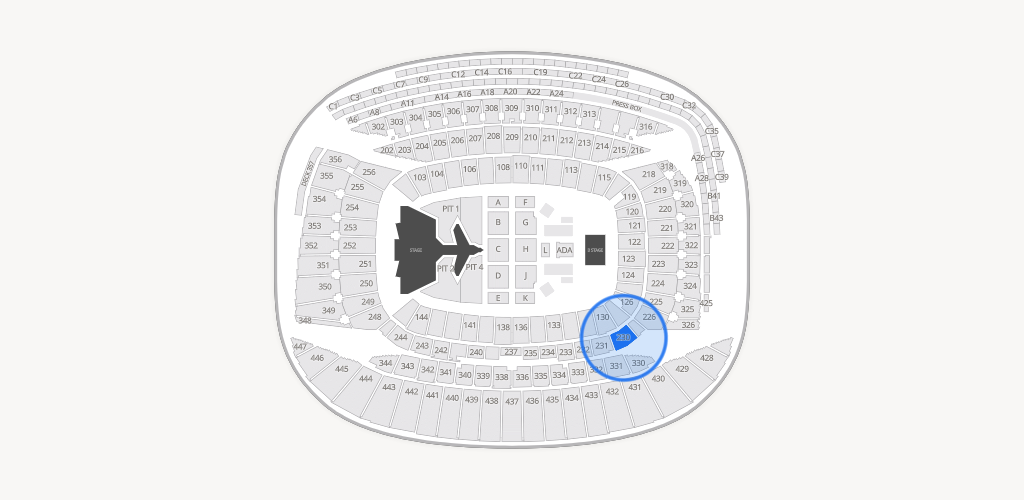 Soldier Field Seating Chart