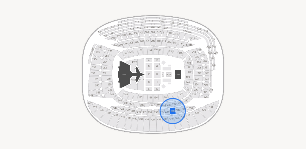 Soldier Field Seating Chart