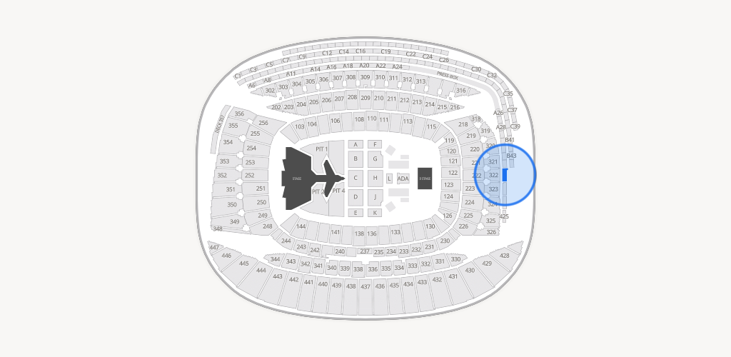 Soldier Field Seating Chart