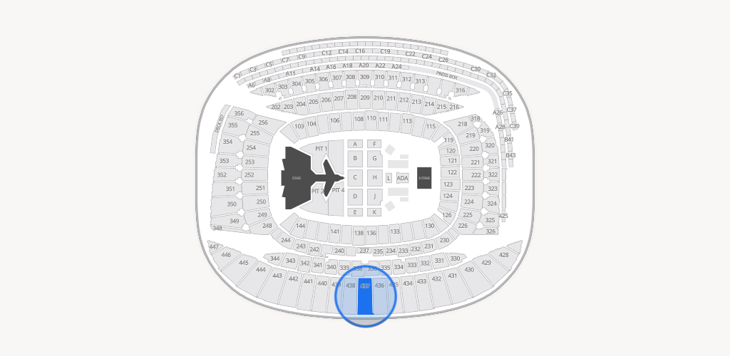 Soldier Field Seating Chart