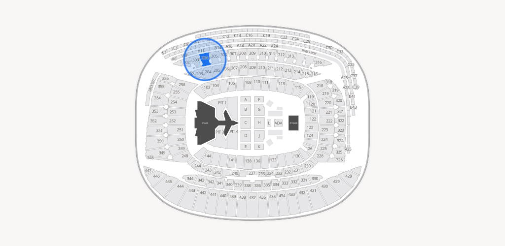 Soldier Field Seating Chart