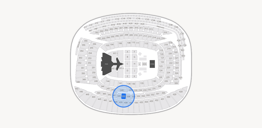 Soldier Field Seating Chart