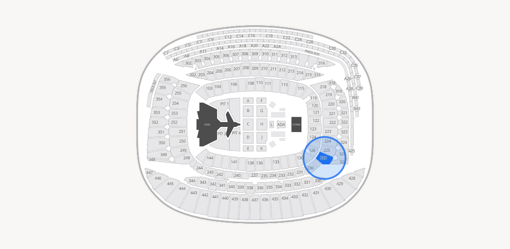 Soldier Field Seating Chart