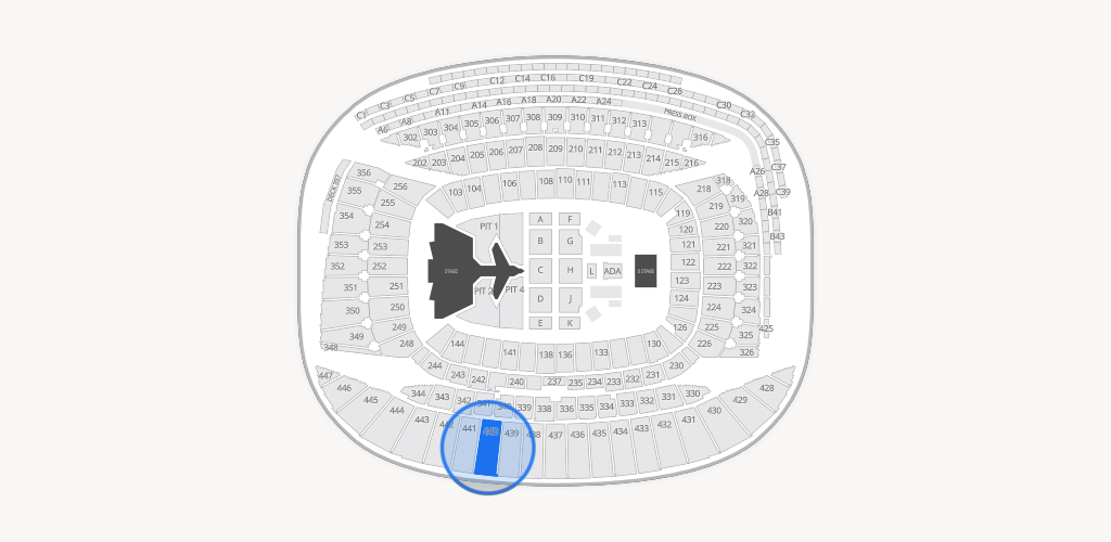 Soldier Field Seating Chart