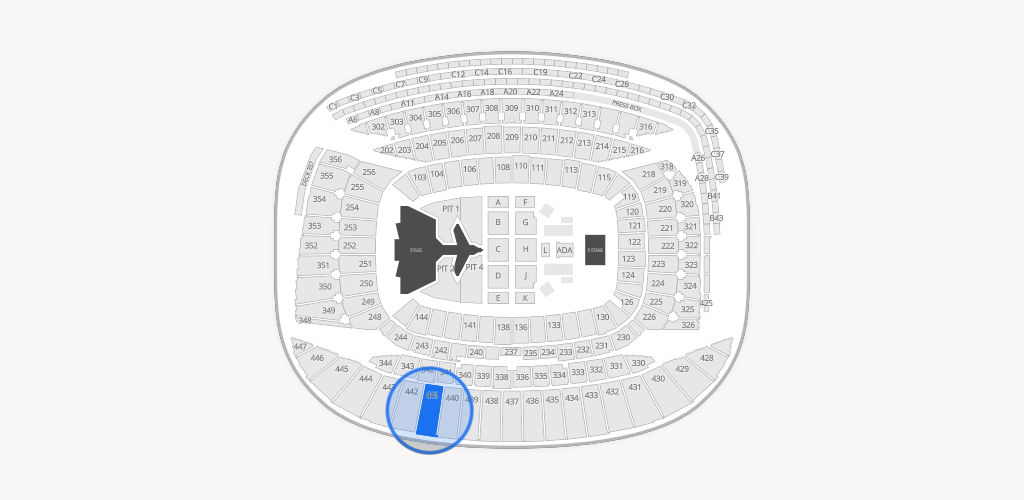 Soldier Field Seating Chart