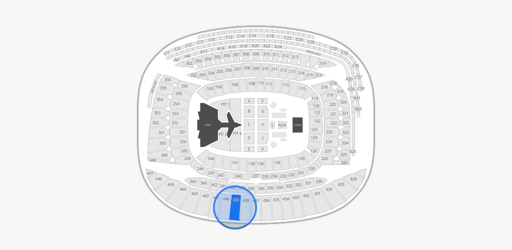 Soldier Field Seating Chart