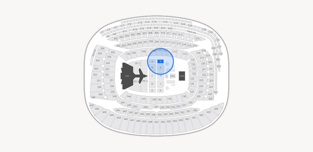 Soldier Field Seating Chart