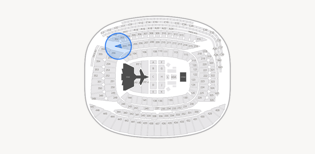 Soldier Field Seating Chart