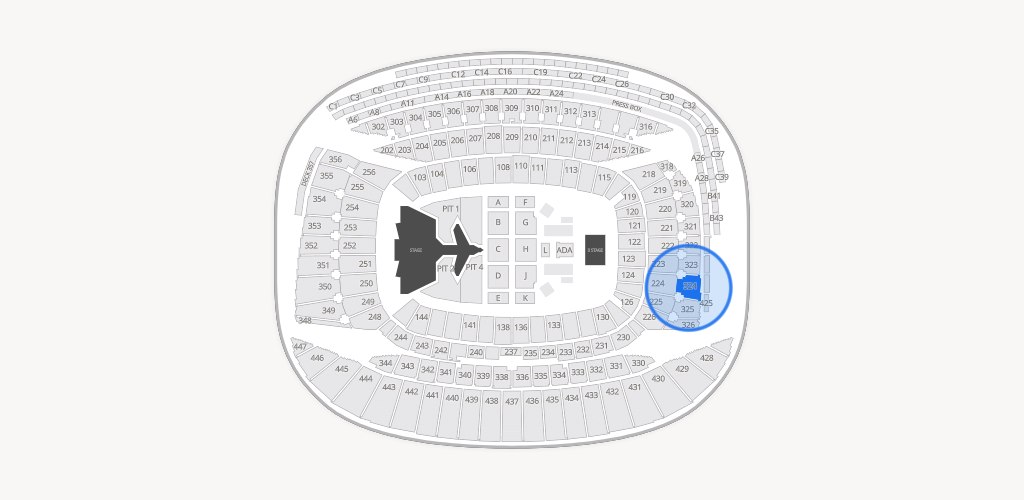 Soldier Field Seating Chart