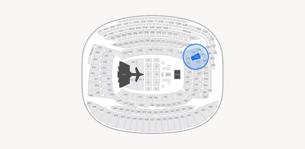 Soldier Field Seating Chart