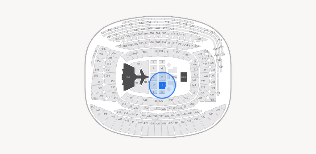Soldier Field Seating Chart