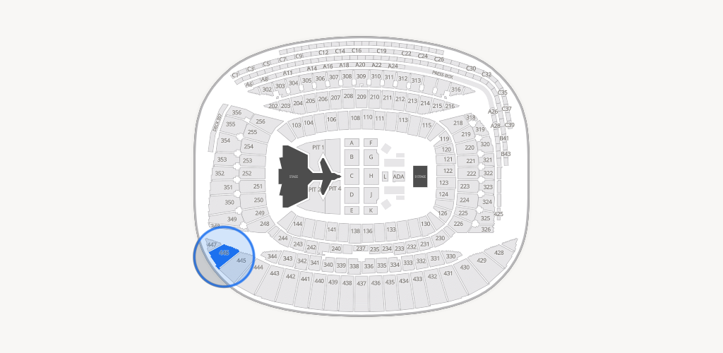 Soldier Field Seating Chart